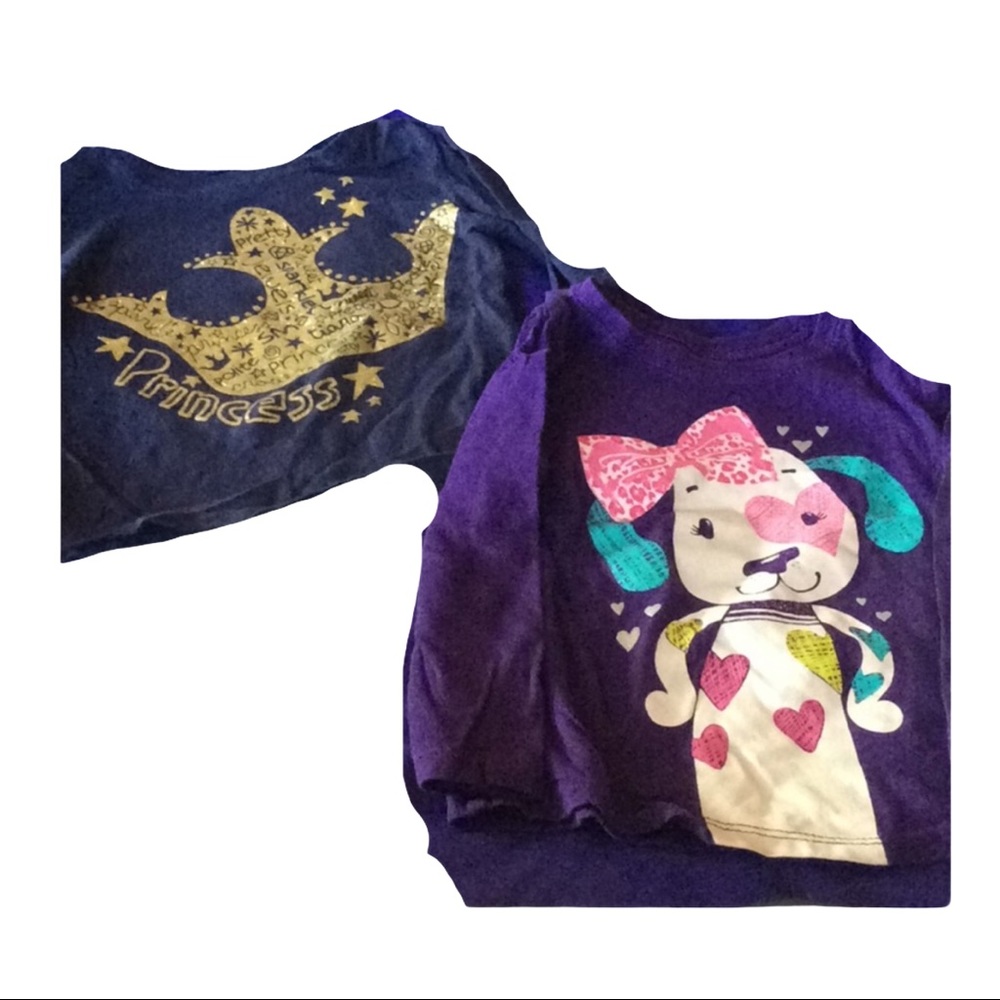 children’s place long sleeve tees (two) 18-24 mos